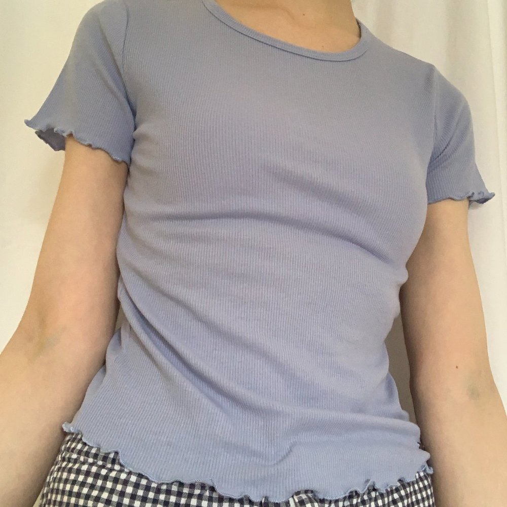 💜Hollister Periwinkle Tee💜